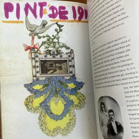 Frida Kahlo and Diego Rivera art and bio book - Picture 7 of 16